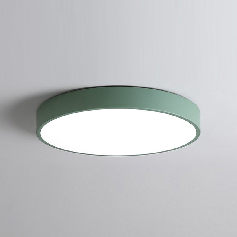 Colorful Flush Mount Ceiling Lamp Nordic Style LED Flush Mount Lighting for Bedroom