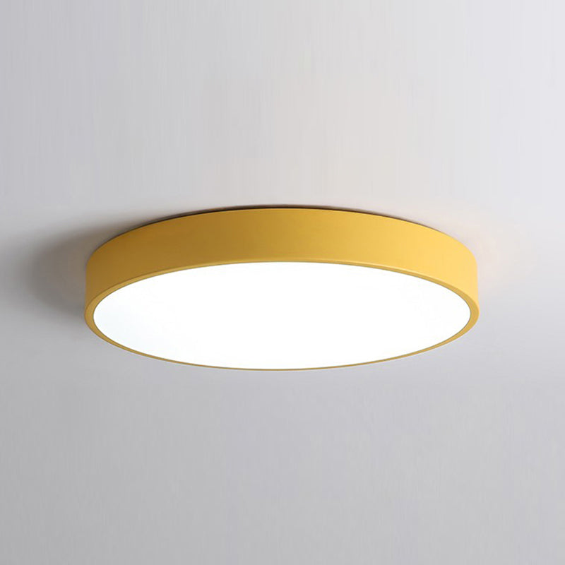 Colorful Flush Mount Ceiling Lamp Nordic Style LED Flush Mount Lighting for Bedroom