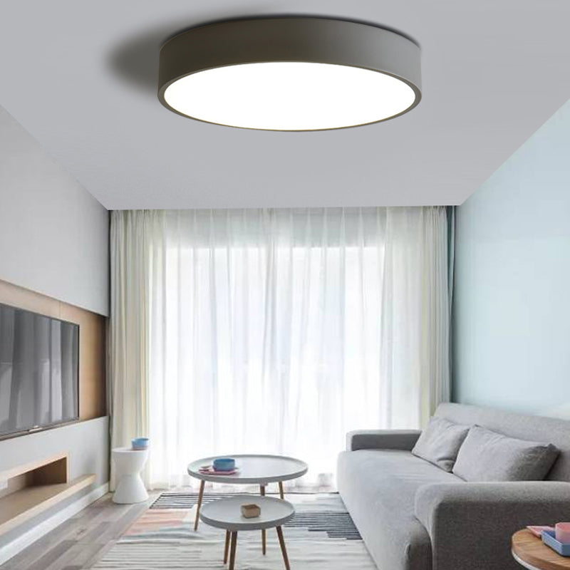 Colorful Flush Mount Ceiling Lamp Nordic Style LED Flush Mount Lighting for Bedroom