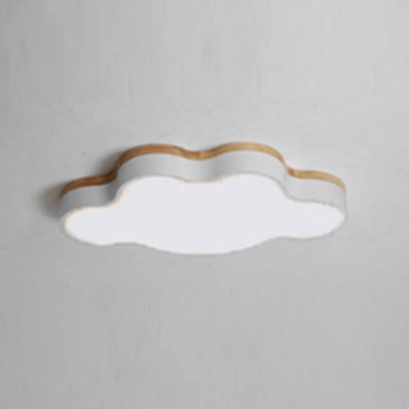 Cloud Flushmount Ceiling Lamp Nordic Style LED Flush Mount Lighting for Bedroom