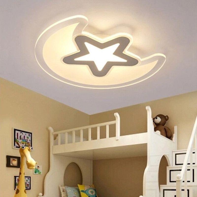 Creative Flushmount Ceiling Lamp Nordic Style LED Flush Mount Lighting for Bedroom