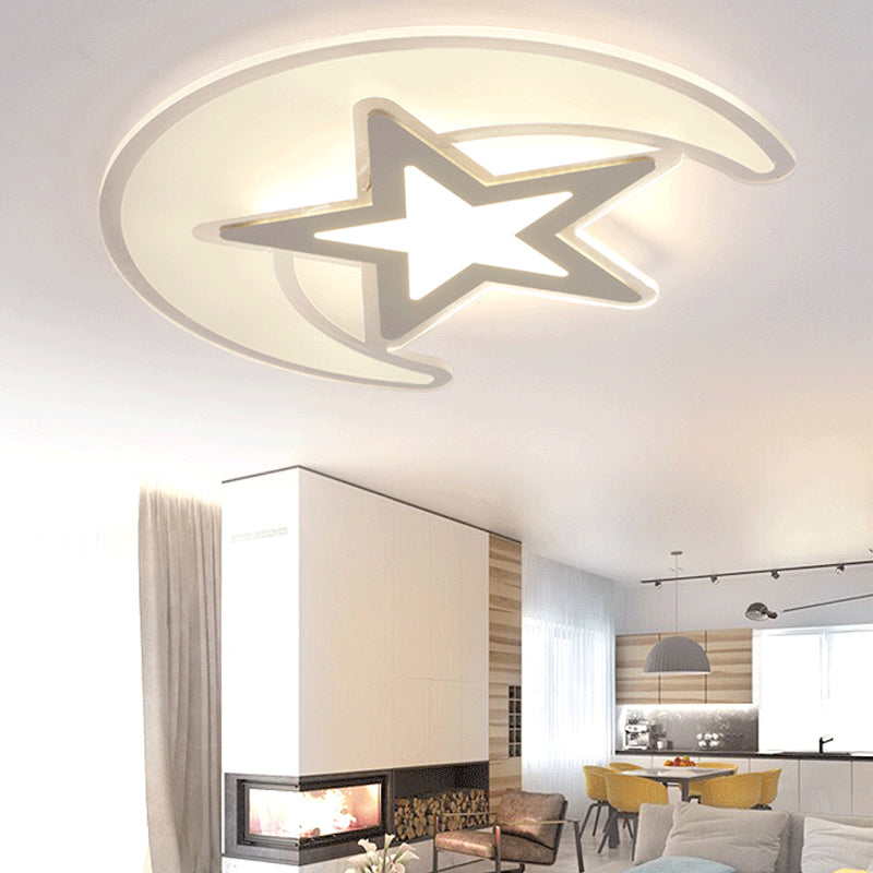 Creative Flushmount Ceiling Lamp Nordic Style LED Flush Mount Lighting for Bedroom