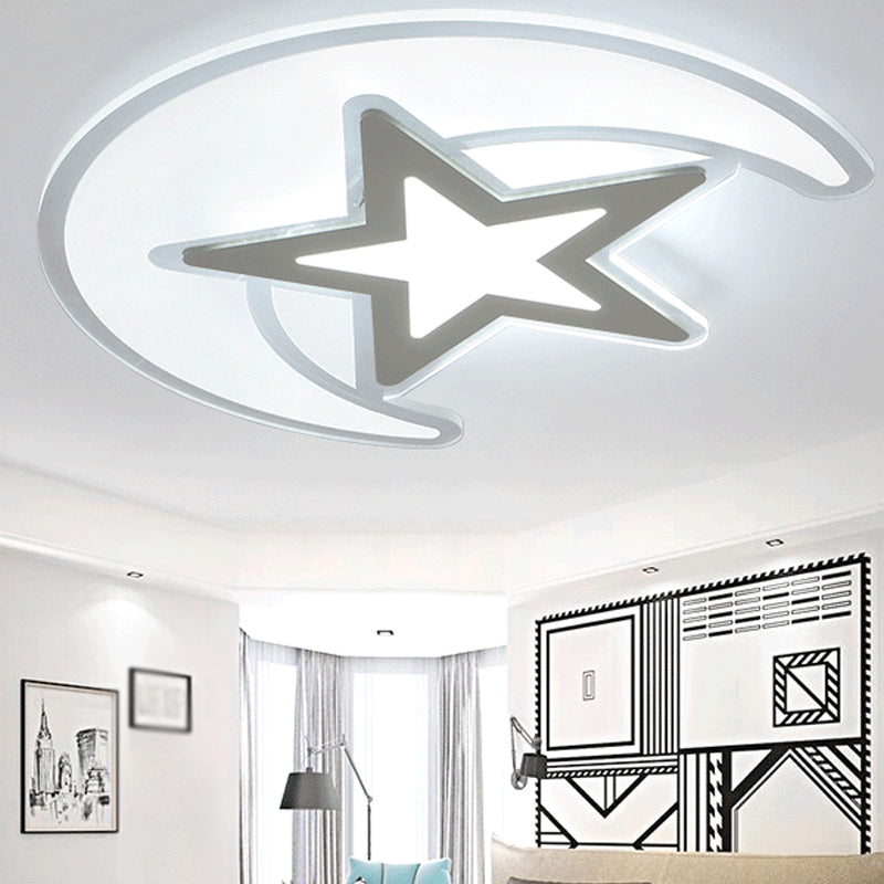 Creative Flushmount Ceiling Lamp Nordic Style LED Flush Mount Lighting for Bedroom