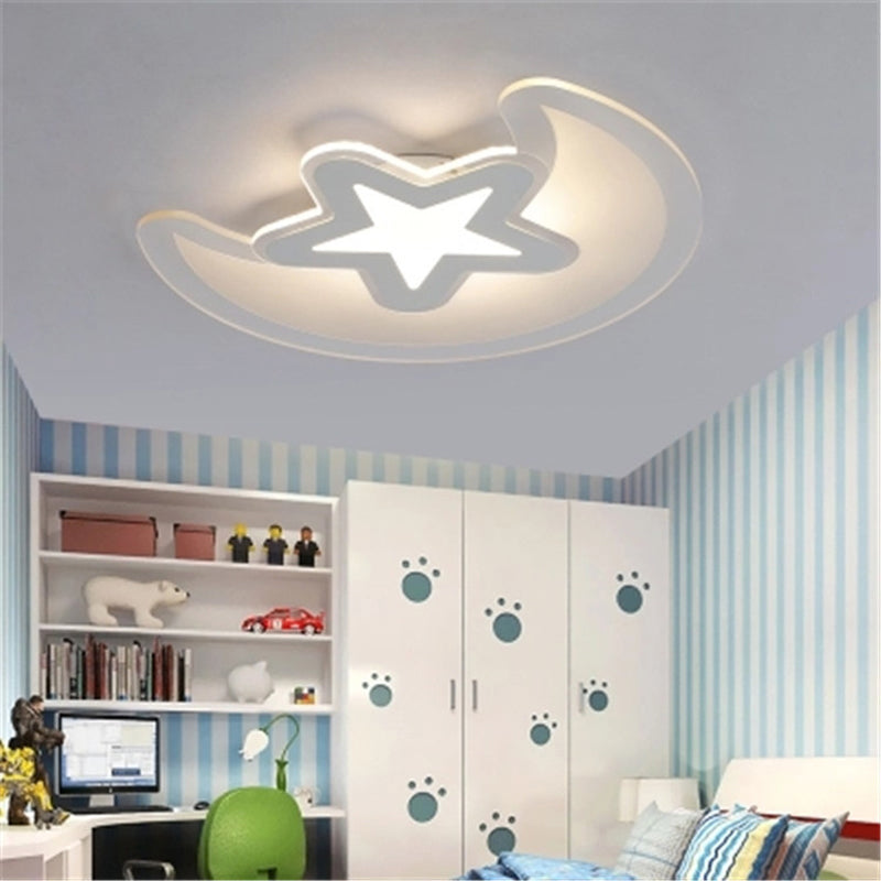 Creative Flushmount Ceiling Lamp Nordic Style LED Flush Mount Lighting for Bedroom