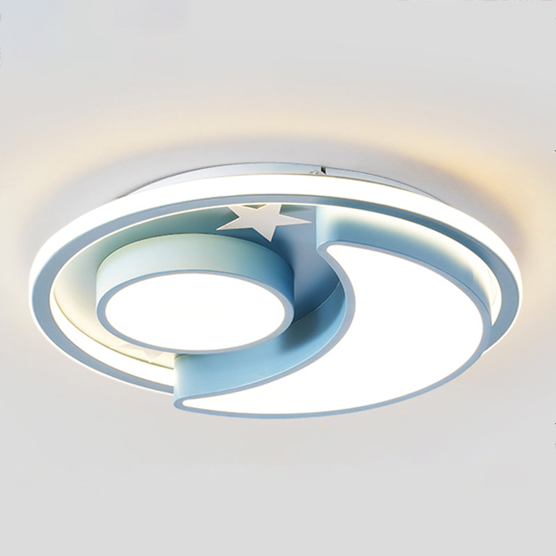 Modern Style Geometry Shade Ceiling Light Fixtures Metal 3 Light Ceiling Fixtures