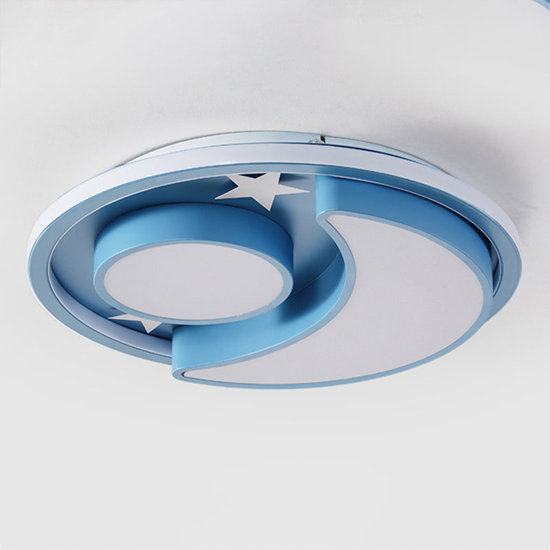 Modern Style Geometry Shade Ceiling Light Fixtures Metal 3 Light Ceiling Fixtures