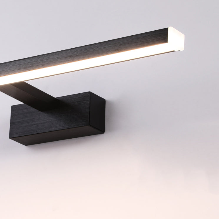 Strip Shape Vanity Light Postmodern LED Mirror Front Light with Acrylic Shade for Bathroom