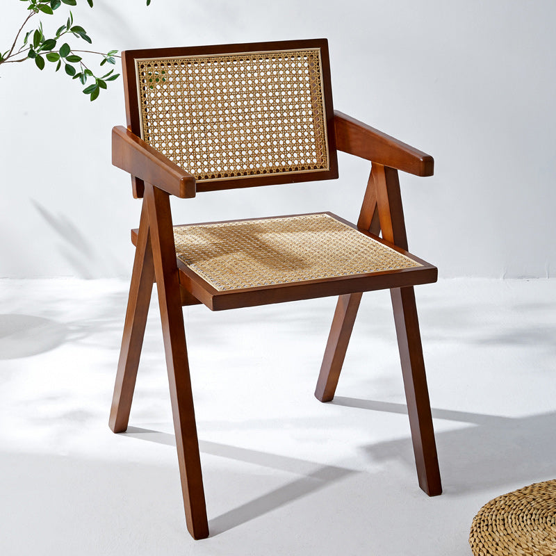 Dining Room Side Chairs Modern Rubber Wood Kitchen Chair for Home