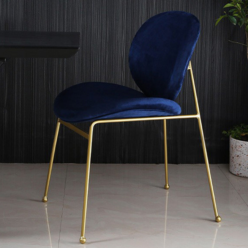 Upholstered Dining Chair Glam Style Side Chair for Dining Room