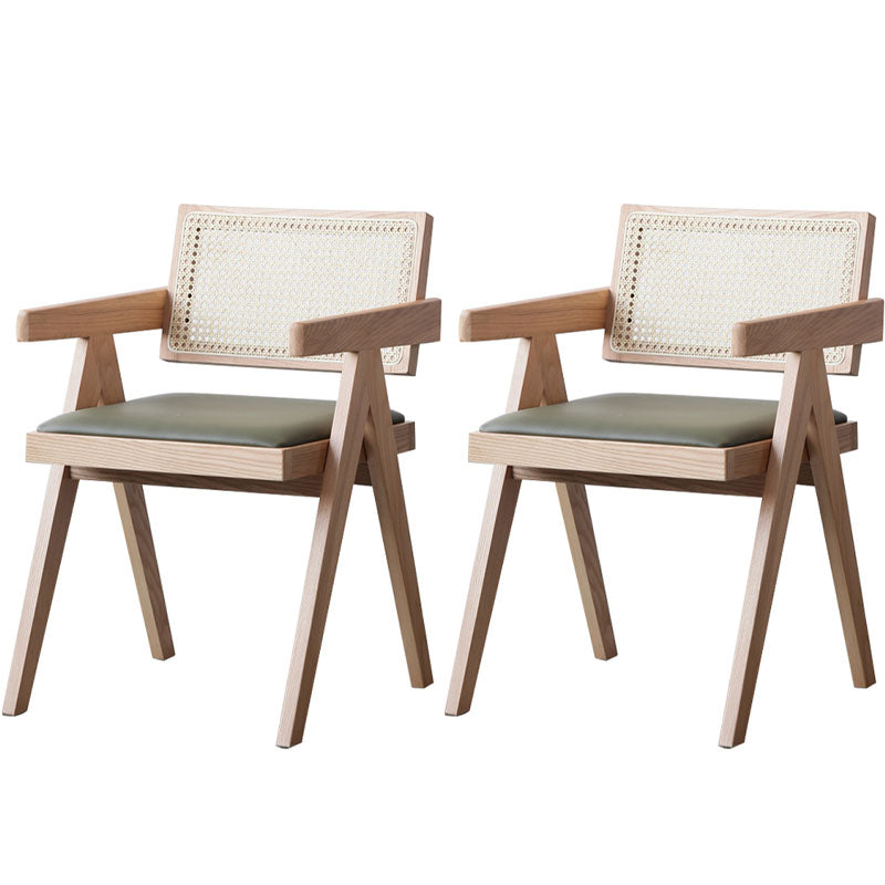 Modern Dining Room Dining Chairs Rubber Wood Dining Side Chairs