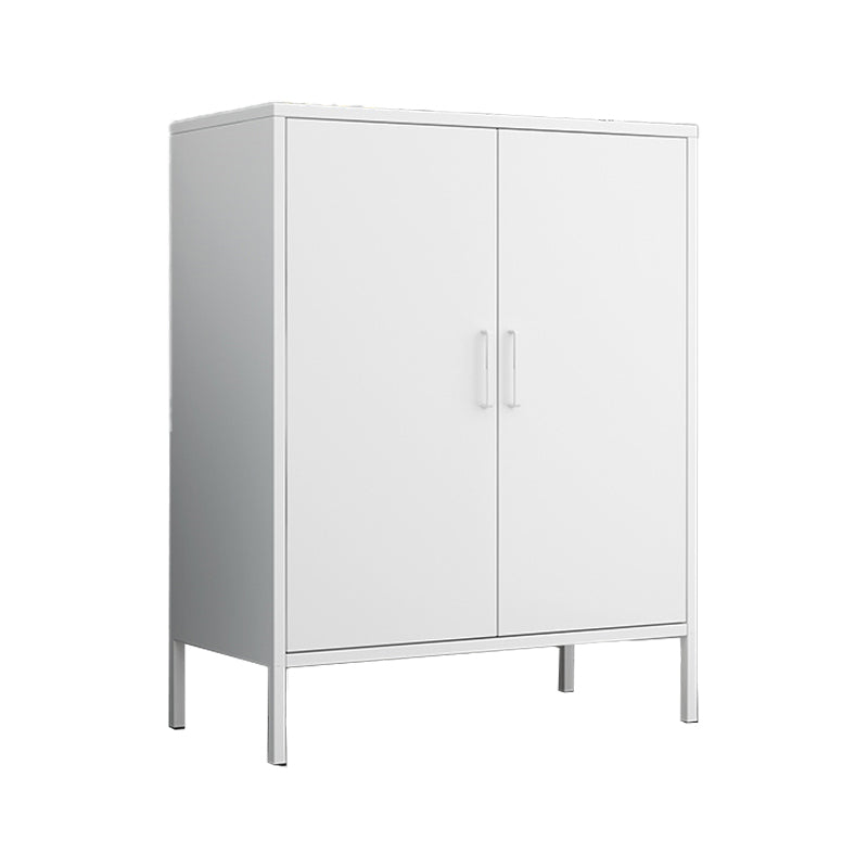 31.5"L Steel Sideboard Modern Server Cabinet with Storage for Dining Room