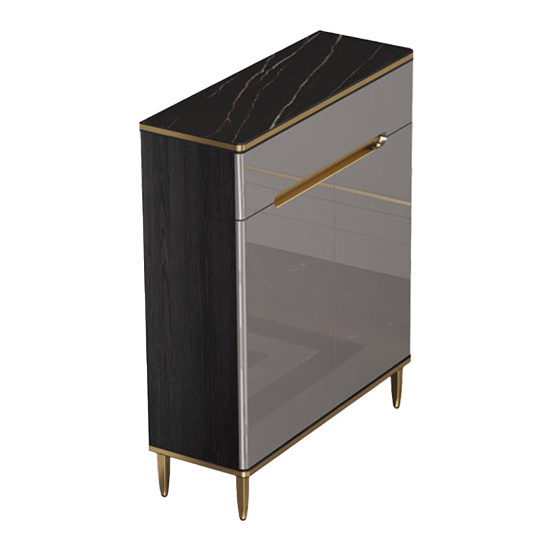 Wood Dining Room Sideboard Cabinet Glam Credenza with Drawers and Storage