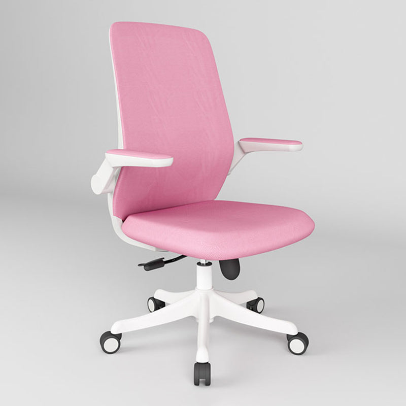 Ergonomic Mid Back Arm Chair Modern Mesh Swivel Office Chair