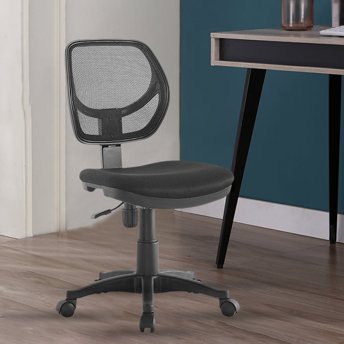 Mid-back Office Chair Mesh Sponge/Latex Seat Adjustable Office Chair