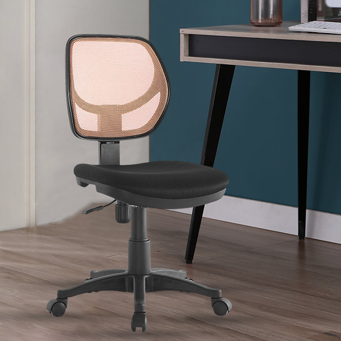 Mid-back Office Chair Mesh Sponge/Latex Seat Adjustable Office Chair