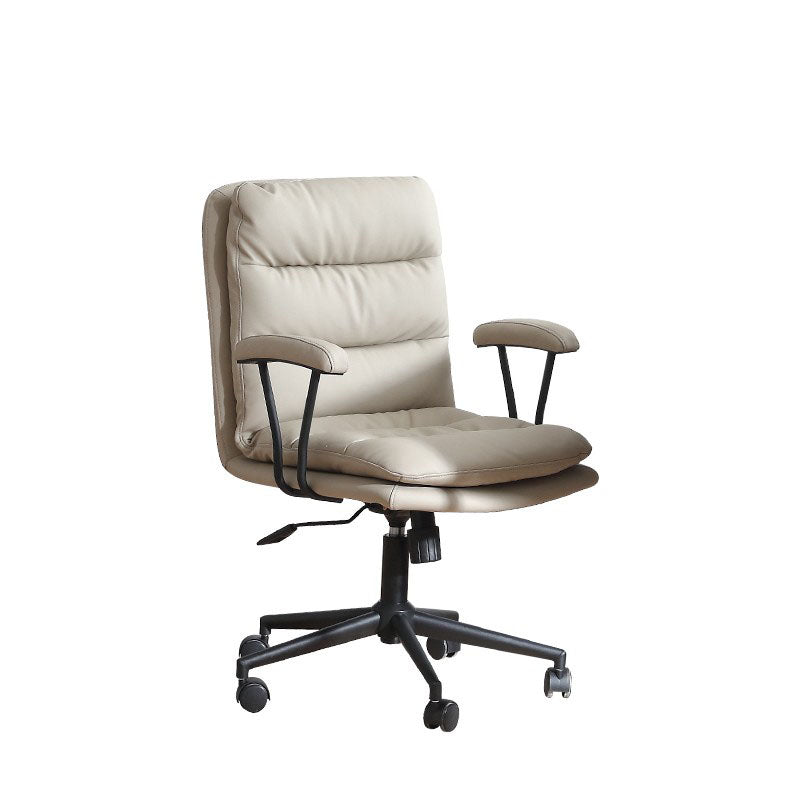 Leather Managers Chair Swivel Ergonomic Executive Chair for Office