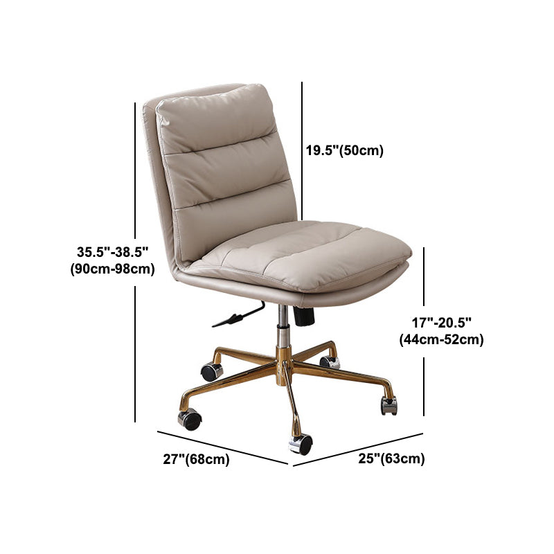 Leather Managers Chair Swivel Ergonomic Executive Chair for Office