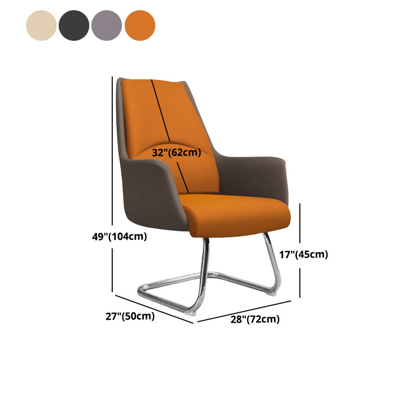 Modern & Contemporary Executive Chair Fixed Arms Ergonomic Managers Chair