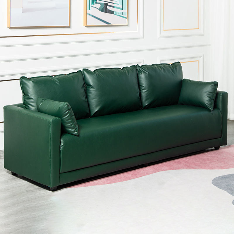 Standard Square Arm Sofa 25.59" D x 27.55" H Sofa for Living Room