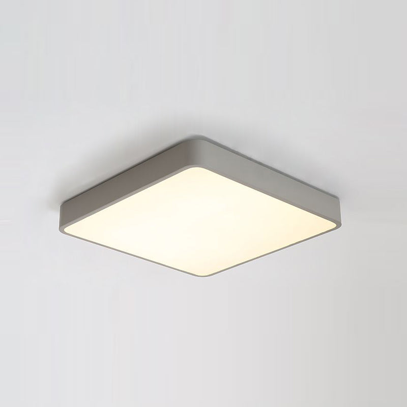 Metal Flush Mount Ceiling Lamp Nordic Style LED Flush Mount Lighting for Bedroom