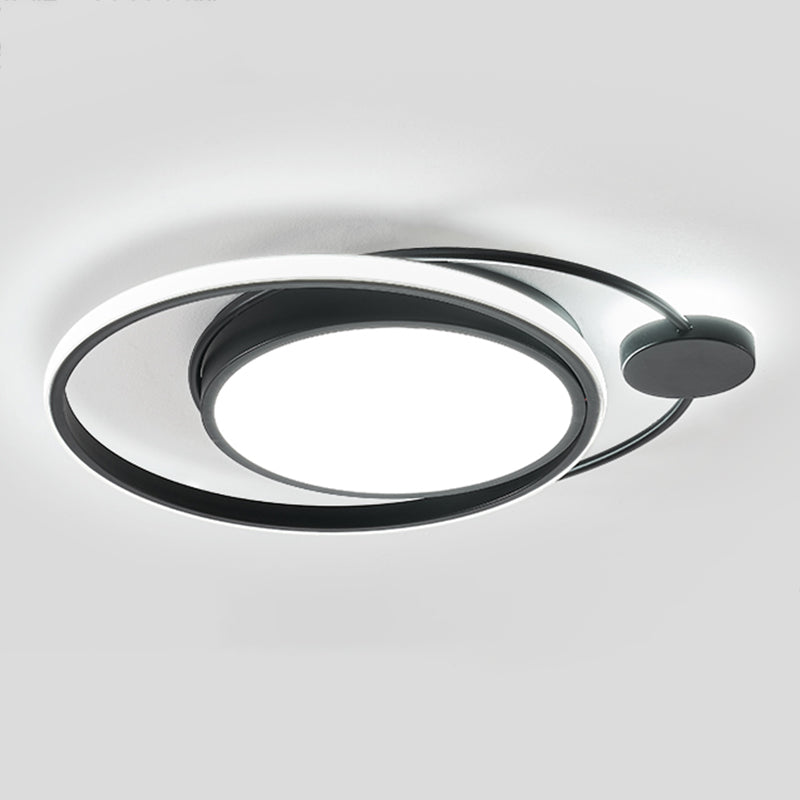 Modern Style Circle Shape Ceiling Fixtures Metal Ceiling Mounted Lights