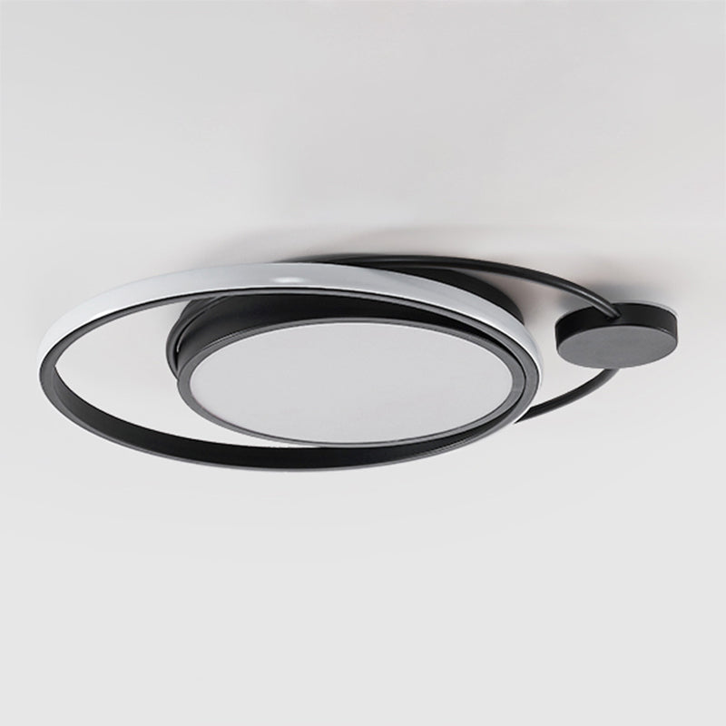 Modern Style Circle Shape Ceiling Fixtures Metal Ceiling Mounted Lights