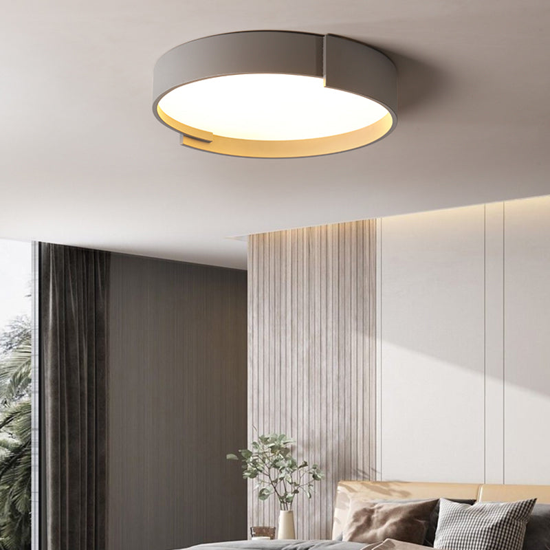 Modern Style Geometry Shape Ceiling Fixture Metal 1-Light Ceiling Lighting