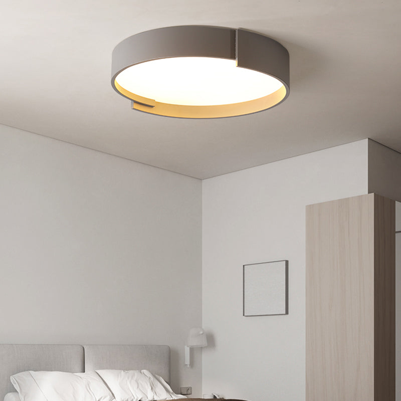 Modern Style Geometry Shape Ceiling Fixture Metal 1-Light Ceiling Lighting