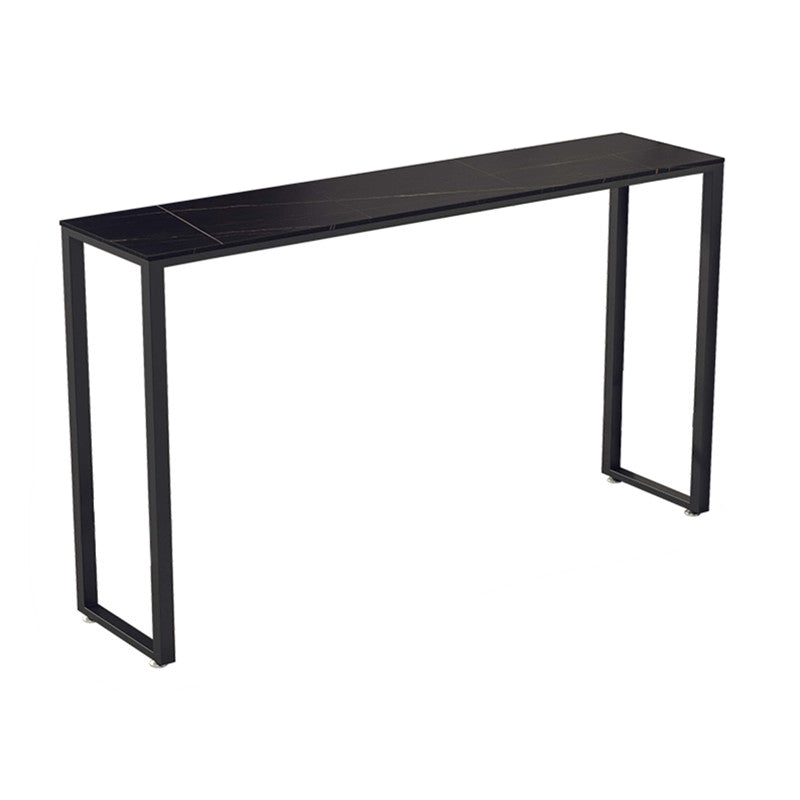 Living Room Modern Bar Table 42-inch Height Stone Top Bistro Table