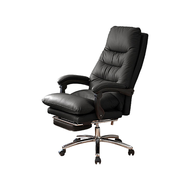 Contemporary High Back Executive Chair Lumbar Support Ergonomic Managers Chair