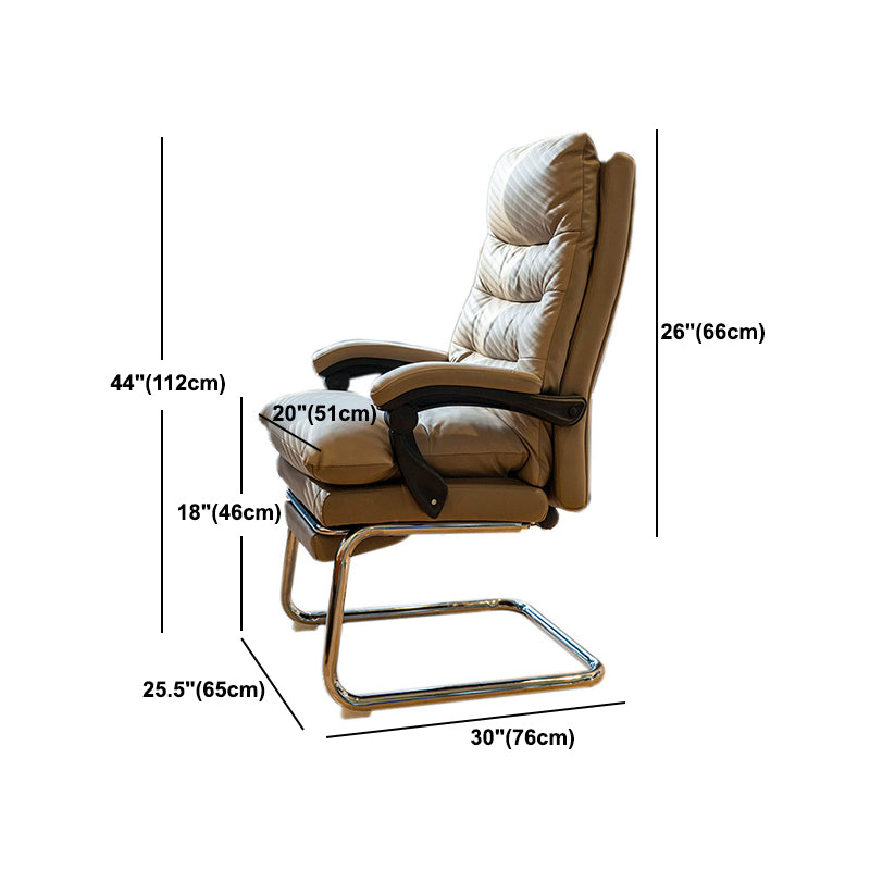 Contemporary High Back Executive Chair Lumbar Support Ergonomic Managers Chair