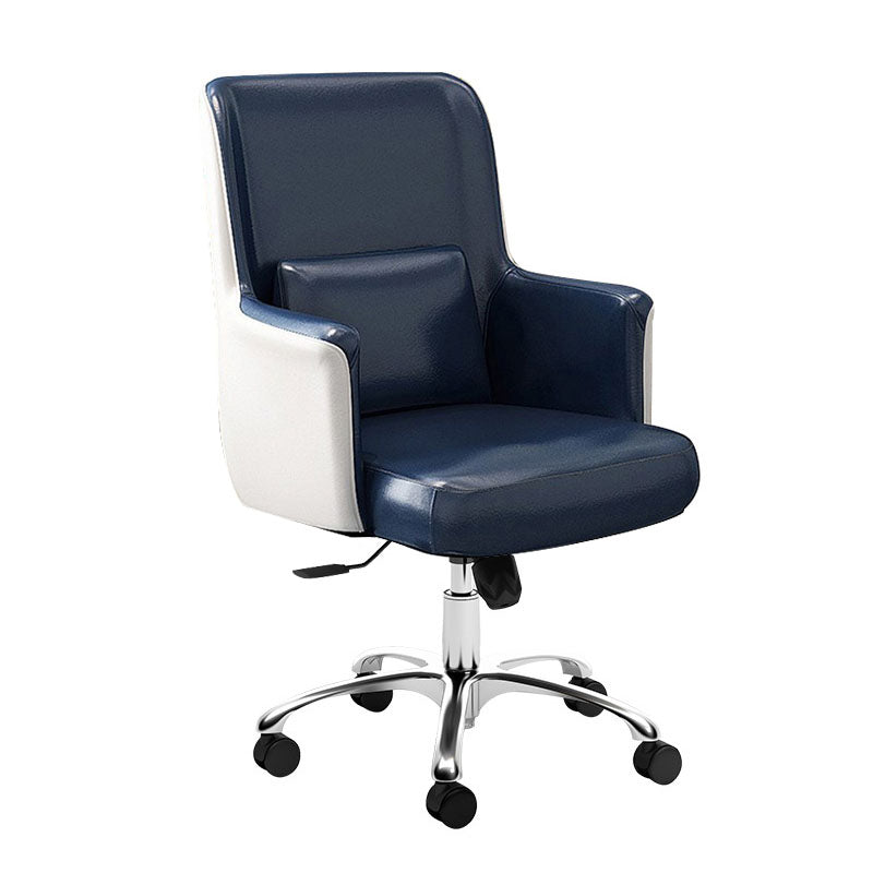 Modern & Contemporary Managers Chair Fixed Arms Height-adjustable Executive Chair