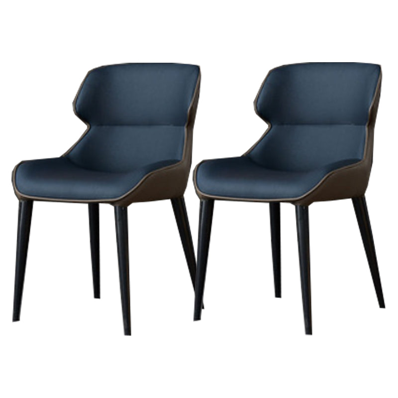 Modern Side Dining Chairs Faux Leather Dining Chairs for Dining Room