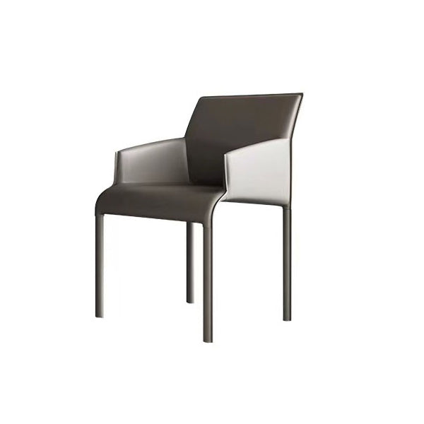 Dining Chairs Faux Leather Modern Side Chairs for Dining Room