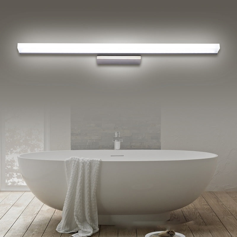 Modern Simple Style Metal Vanity Light Geometry Rectangle Led Vanity Lamp for Shower Room