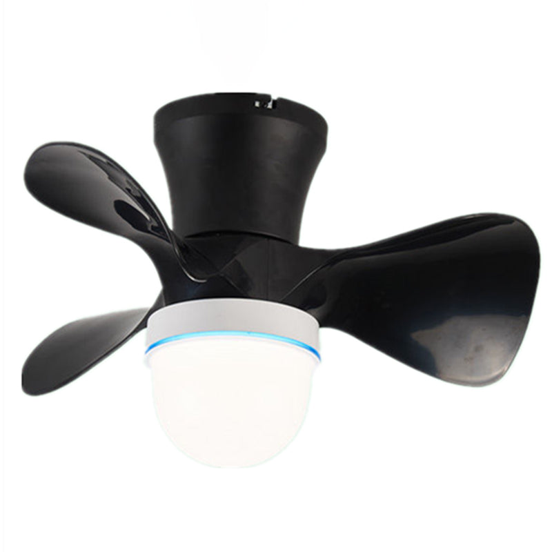 Chlidren Ceiling Fan Light LED Ceiling Mount Lamp with Silica Gel Shade for Kid's Room