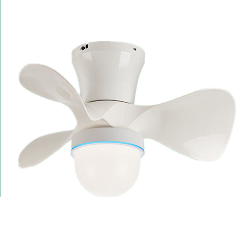 Chlidren Ceiling Fan Light LED Ceiling Mount Lamp with Silica Gel Shade for Kid's Room