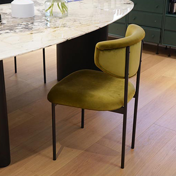 Dining Room Side Chairs Modern Velvet Kitchen Chair for Home