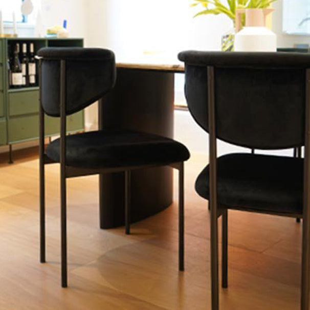 Dining Room Side Chairs Modern Velvet Kitchen Chair for Home