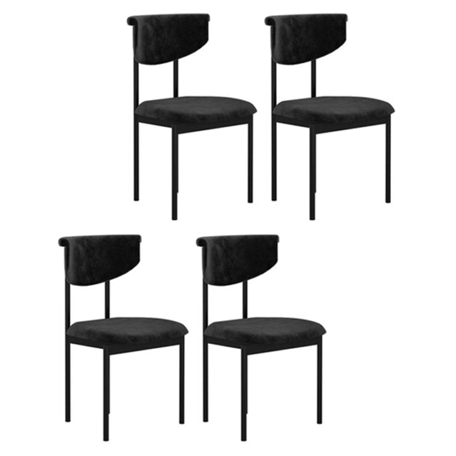 Dining Room Side Chairs Modern Velvet Kitchen Chair for Home