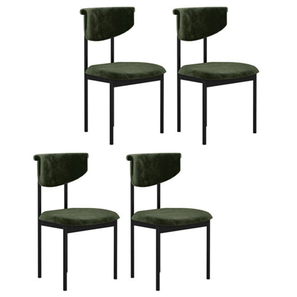 Dining Room Side Chairs Modern Velvet Kitchen Chair for Home