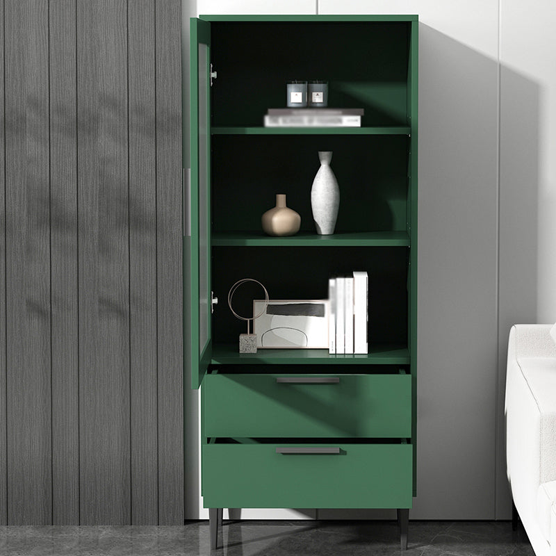 20-inch Length Minimalism Cupboard 2 Drawer and 1 Door Sideboard for Living Room