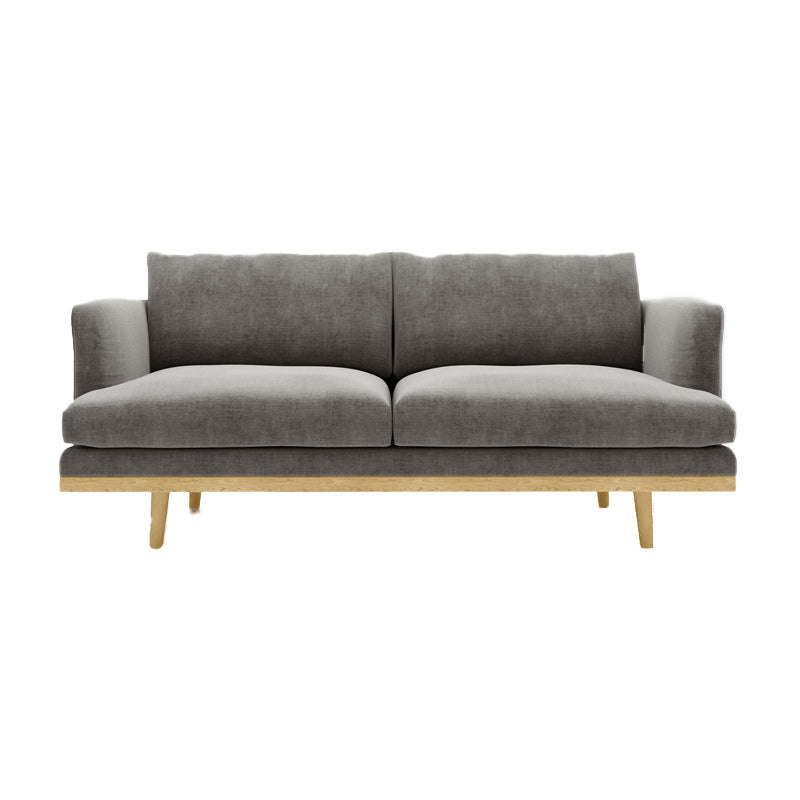 Contemporary Cushions Standard Recessed Arm Seating for Living Room