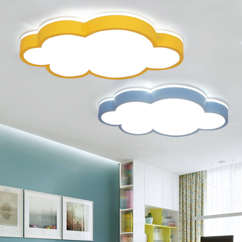 Metal Ceiling Light Modern 1-Light LED Ceiling Lamp for Bedroom