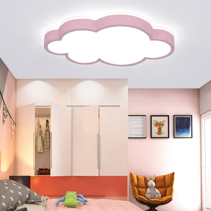 Metal Ceiling Light Modern 1-Light LED Ceiling Lamp for Bedroom