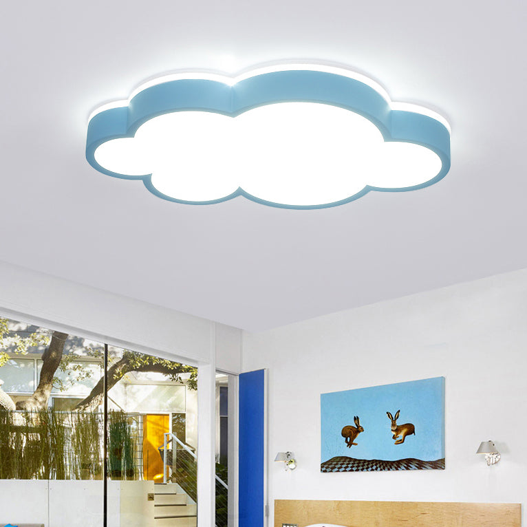 Metal Ceiling Light Modern 1-Light LED Ceiling Lamp for Bedroom