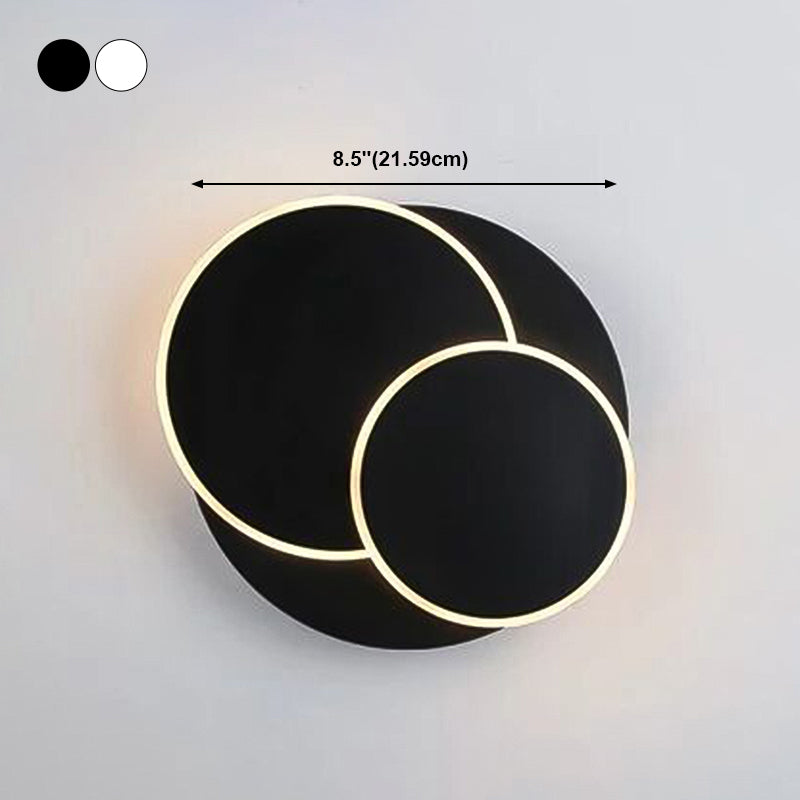 Metal Wall Lighting Fixture Minimalist Style LED Wall Mount Light Fixture