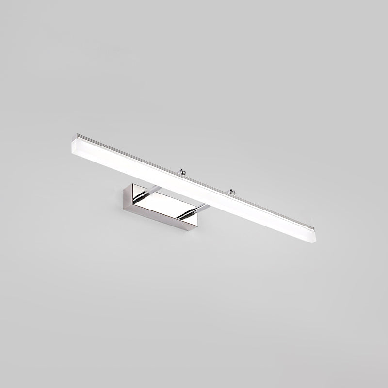 Postmodern Aluminum Vanity Light Straight 1 Light LED Mirror Light for Bathroom