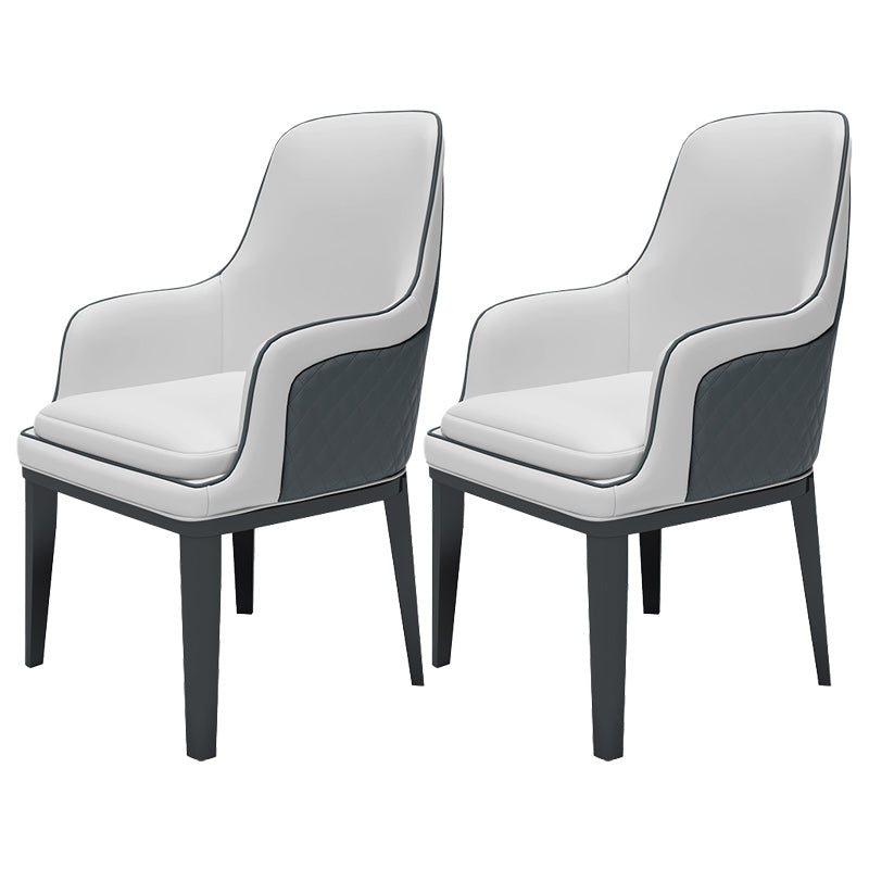 Modern Kitchen Side Dining Chairs Faux Leather Dining Chairs for Home