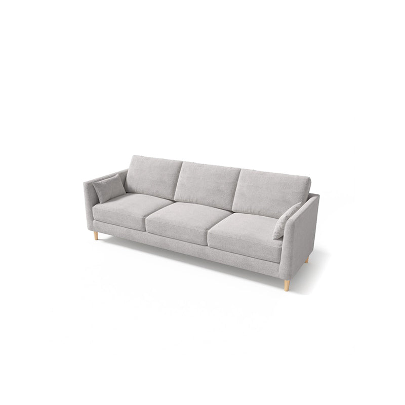 Contemporary Cushions Standard Square Arm Living Room 3-seater Sofa